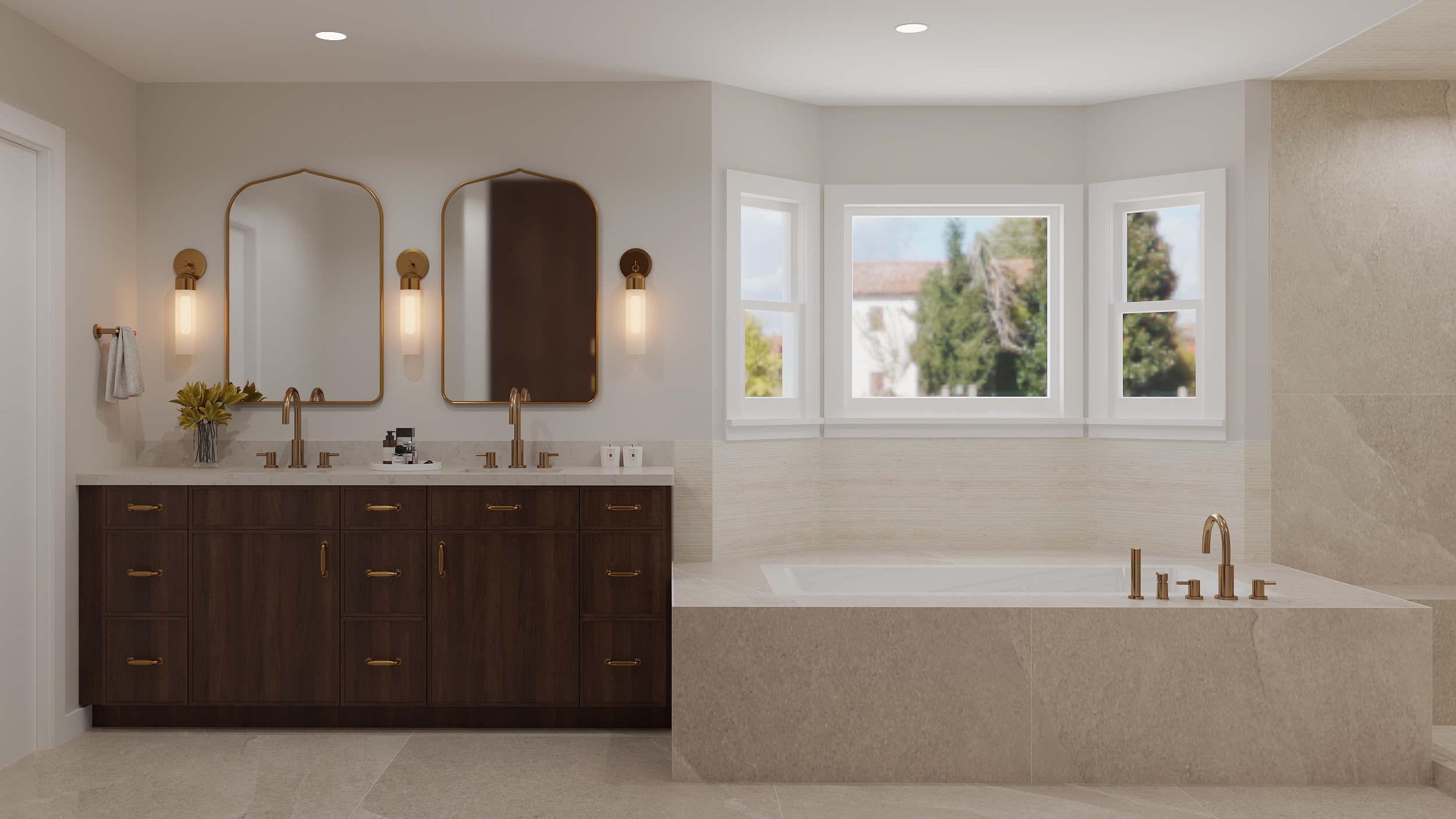 Modern bathroom